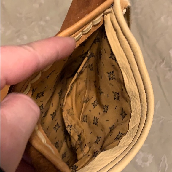 Handmade hand painted soft leather purse - Picture 8 of 8